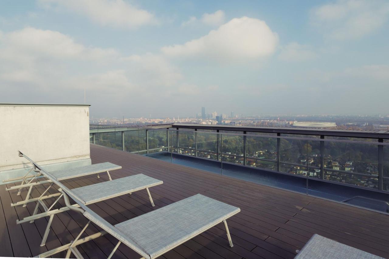 Triiiple Suites Level 22 Mit Balkon Und Tiefgarage Vienna Exterior photo